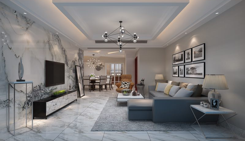 現(xiàn)代簡(jiǎn)約式裝修，5000年文化底蘊(yùn)的結(jié)合