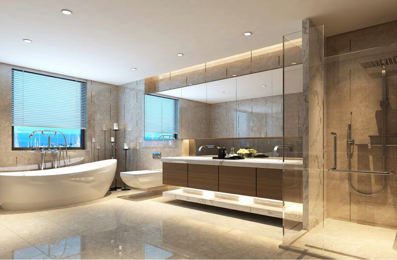 現(xiàn)代簡(jiǎn)約式裝修，5000年文化底蘊(yùn)的結(jié)合