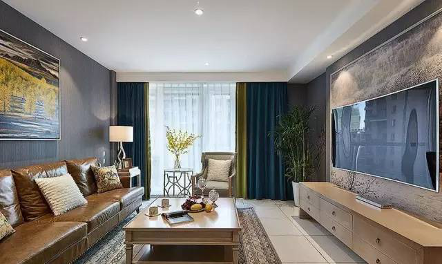 9萬裝修109㎡的簡約美式家,看一眼便愛上了