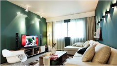 110㎡簡(jiǎn)約北歐風(fēng) 用綠色驚艷時(shí)光裝修